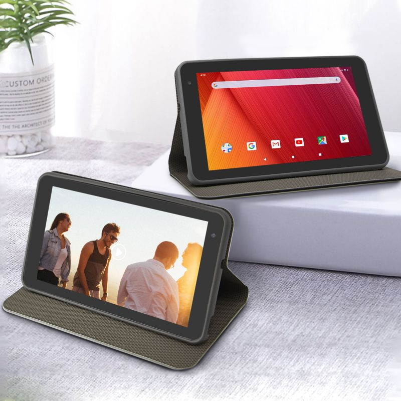 Android 9.0 Tablet 7 Inch WiFi PC Tablets - Winnovo T7 Pro MT8163 2GB RAM 32GB ROM IPS 2.0MP+2.0MP Camera Bluetooth GPS FM (Grey)