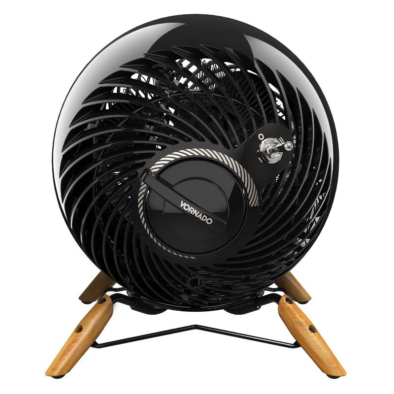 Vornado Glide Whole Room Heater Black
