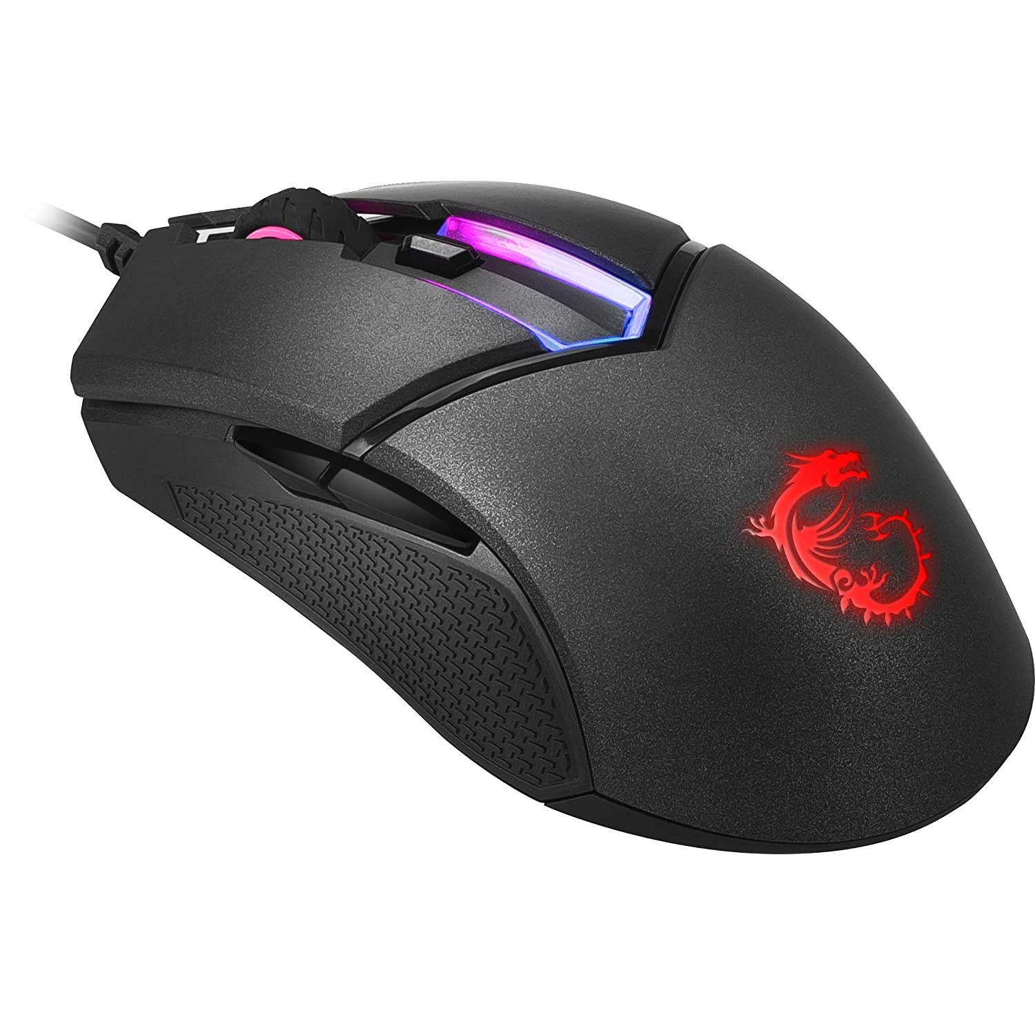 MSI Clutch GM30 6200 DPI Adjustable Omron Switch Symmetrical Design Wired RGB Gaming Mouse