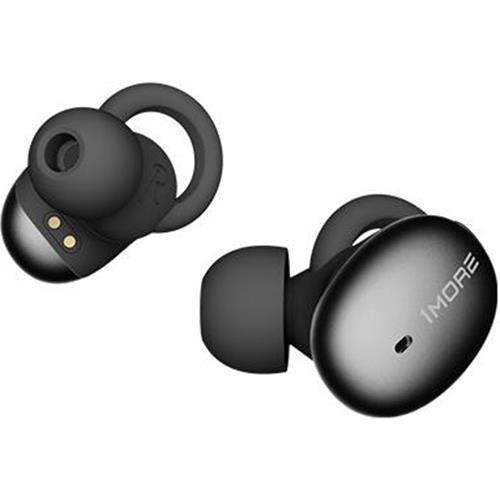 1MORE Stylish True Wireless Earbuds, Bluetooth 5.0, 24-Hour Playtime, Stereo In-Ear Headphones with Charging Case, Built-in Microphone, Alternate Pairing Mode Black