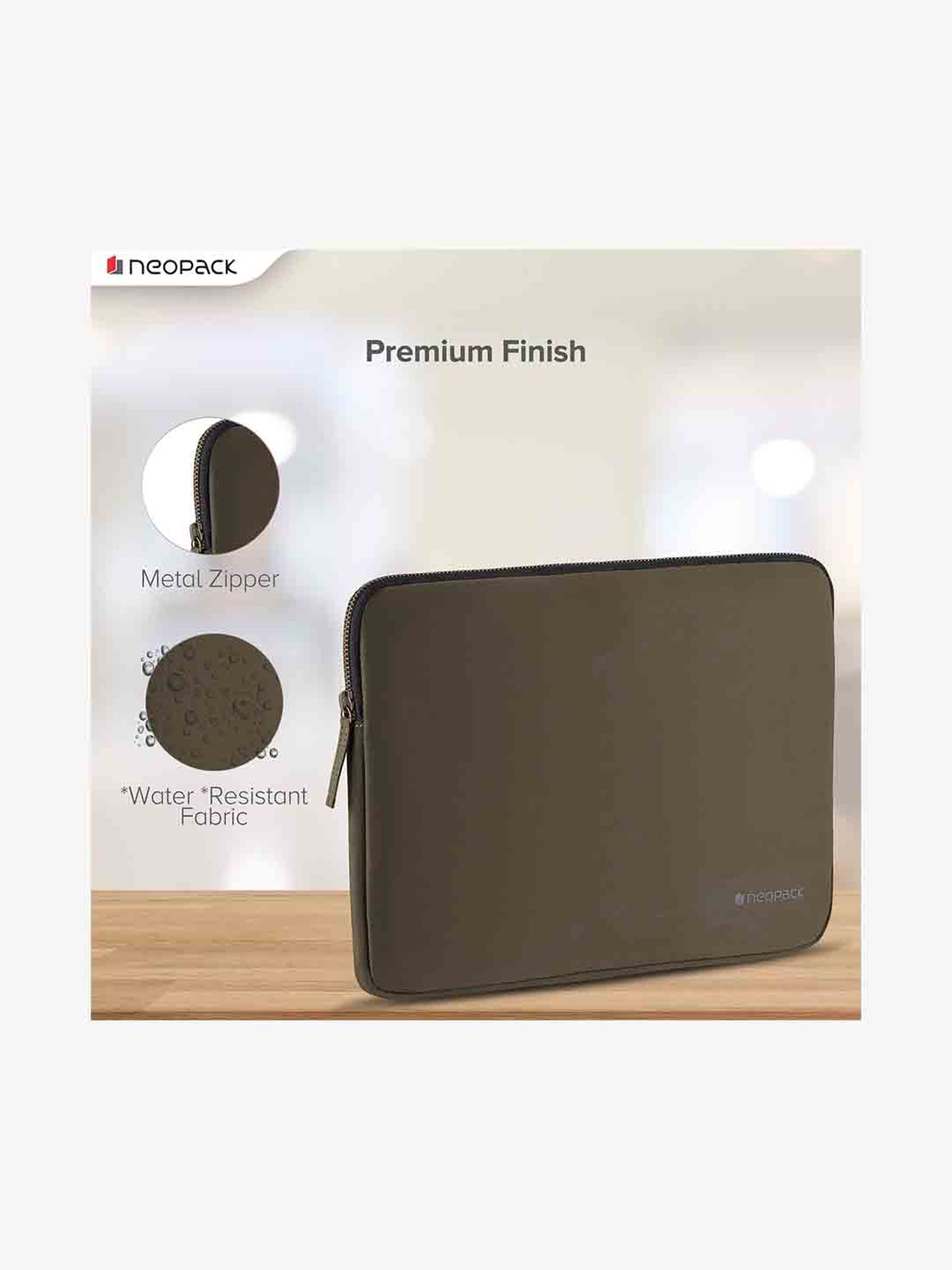 Neopack Stanley Sleeve for all 13.3 Inch Laptops & Macbooks (Olive Green)