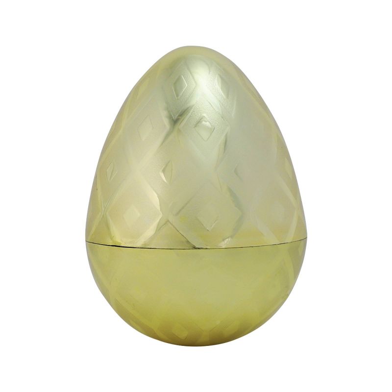 5" Gold Fillable Easter Plastic Egg - Spritz™