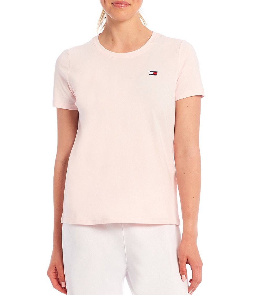 Tommy Hilfiger Sport Crew Neck Short Sleeve Logo Tee