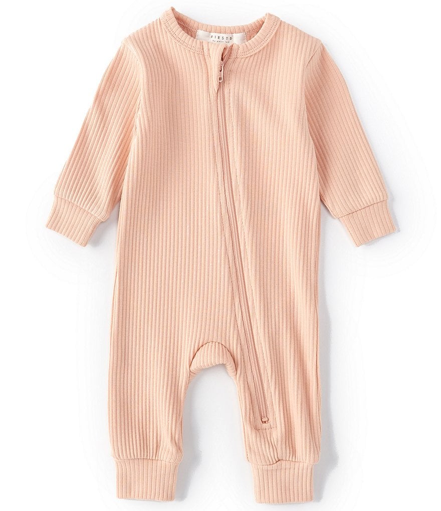 Petit Lem Baby Girls Newborn-9 Months Long Sleeve Coverall