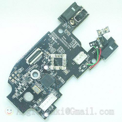 100% Original Mouse Motherboard for Ra.zer Naga Hex RZ01-00750200 Gaming Mouse ( LED RED and Green )