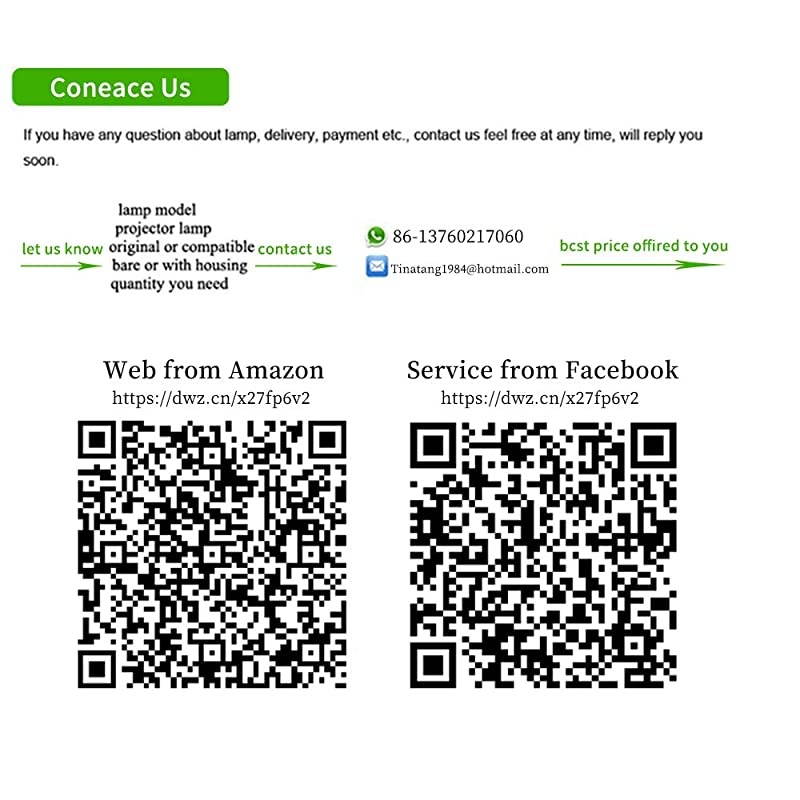 Replacement Projector Lamp Bulb ELPLP88V13H010L88 for Epson PowerLite Home Cinema EBS04 EX7240 Pro EX9200 Pro VS240 VS340 VS345 EX3240 EX5240 EX5250 Pro 2040 2045 1040 640 740H