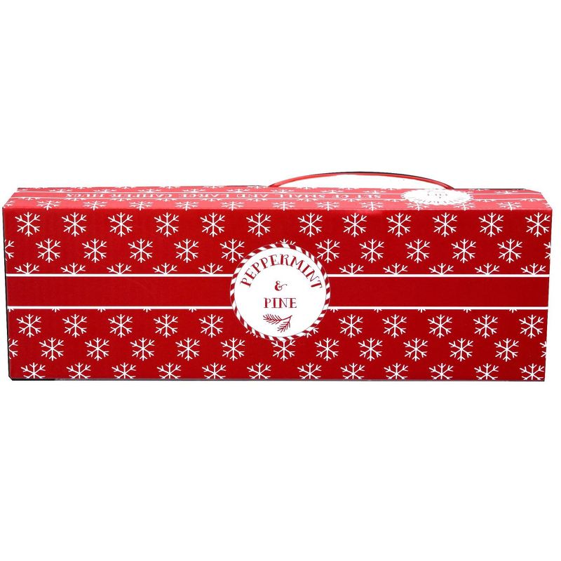 16oz 2pk Ceramic Mama and Baby Bear Mug Set- Peppermint & Pine