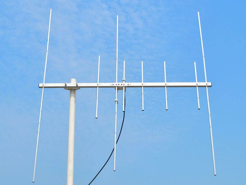 HYS Yagi Antenna Dual Band VHF/UHF 144/430Mhz 2Meter 70CM 100W High Gain 9.5/11.5dBi Outdoor Antenna for Baofeng Motorola Yaesu Kenwood Transceiver 2-Way Radio  SL16 female