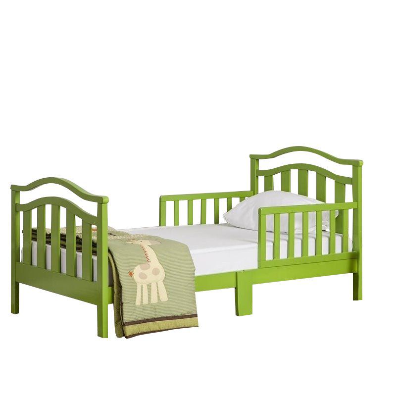 Wood Elora Toddler Bed in Lime Green - Dream On Me