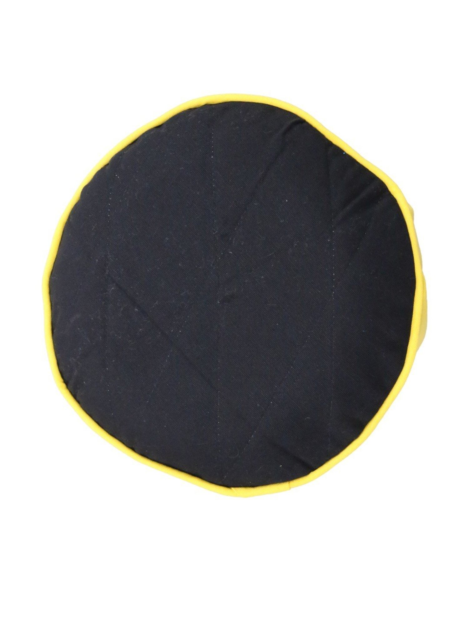 Swayam Printed Yellow & Black Cotton Water Bottle Cover for 20 Liter Jar