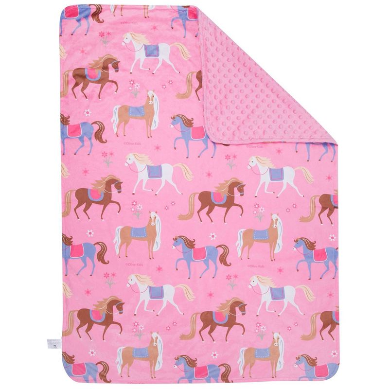 Horses Plush Blanket - WildKin
