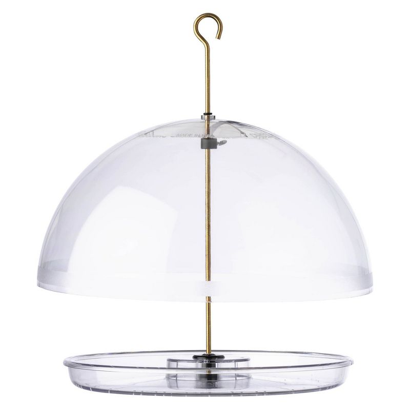 Droll Yankees Dorothy's Cardinal Domed Bird Feeder - Clear