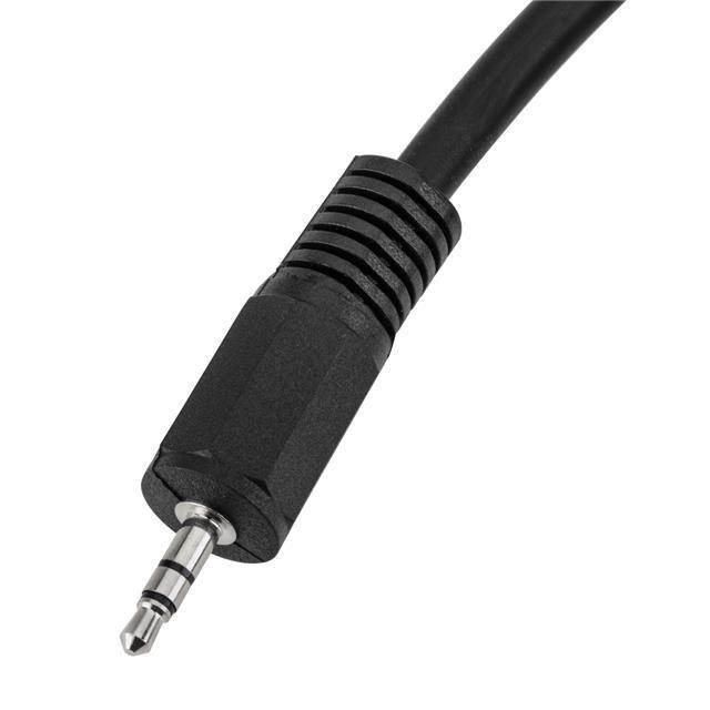 H&A 1/8" Male Mini-Jack to XLR Male Cable 10' #XSM-MM-10