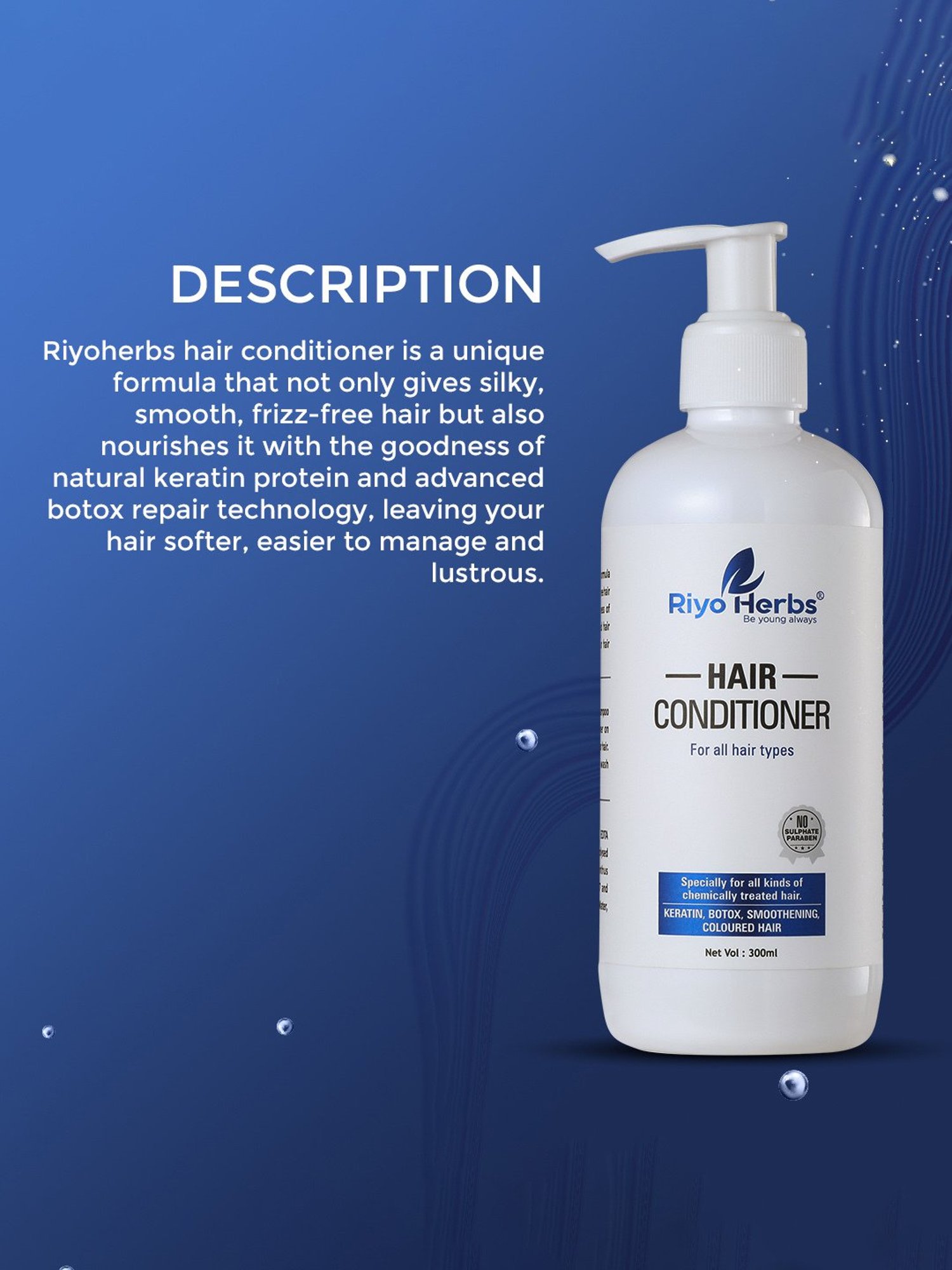 Riyo Herbs Hair Conditioner - 300 ml