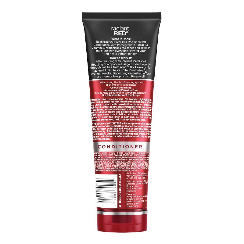 John Frieda Radiant Red Boosting Conditioner - 8.3 fl oz