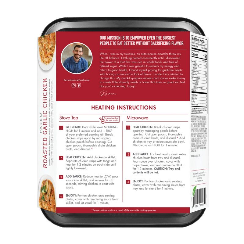 Kevin's Roasted Garlic Chicken - 16oz