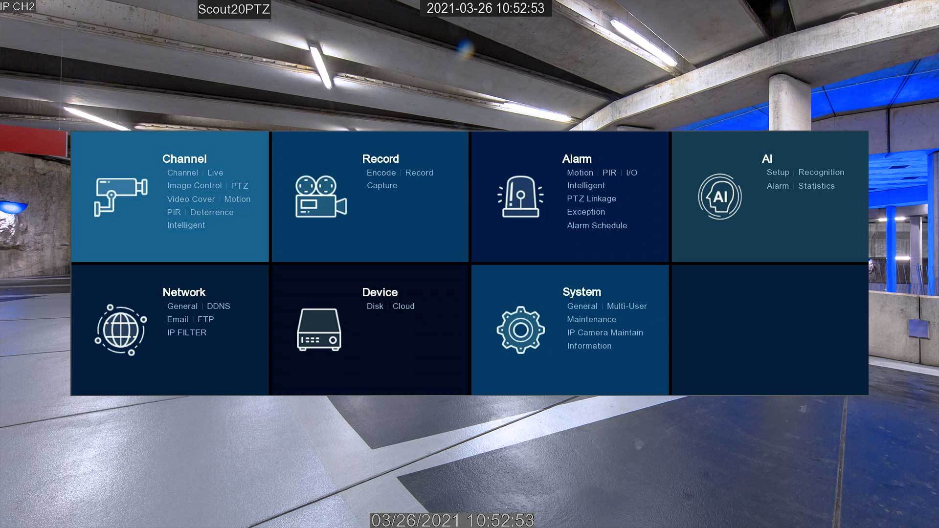 GW Security 16 Channel HD 1920p H.265 Security System with 8TB HDD, (15)* PoE 5MP HD 1920p 2.8-12mm Varifocal Weather Proof IP Cameras, and (1)* 20x Zoom 5MP HD 1920p IP PTZ (Pan-Tilt-Zoom) Camera