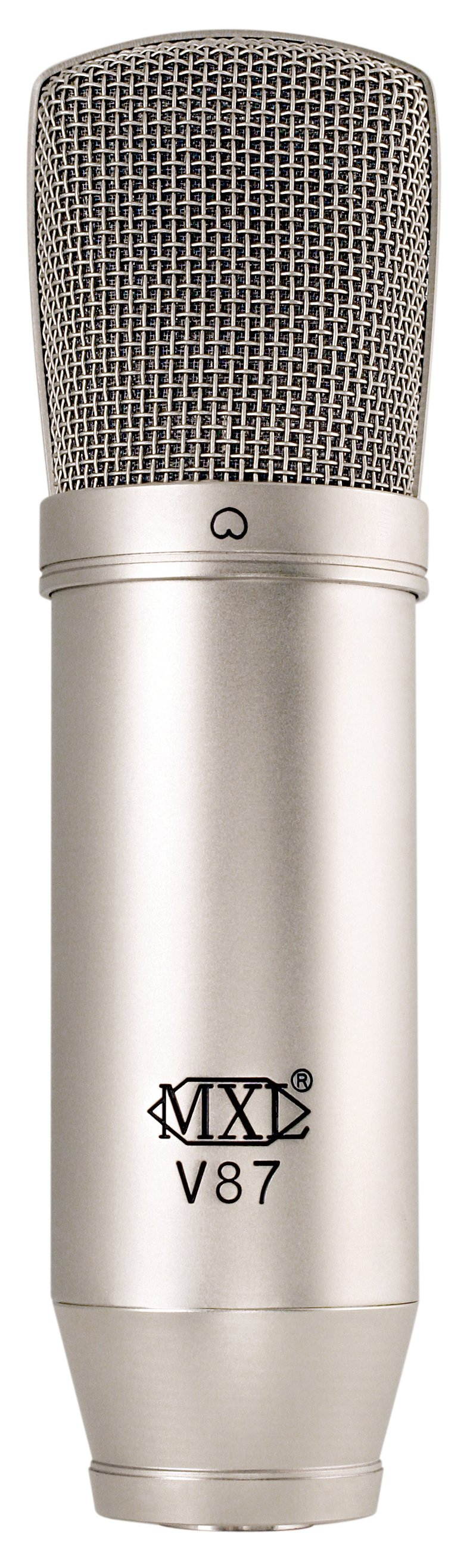 MXL V87 Low Noise Condenser Mic w/ Shockmount & Pop Filter