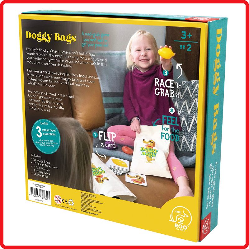 Roo Games Doggy Bags Be The First to Find Franky's Food - Ages 3+