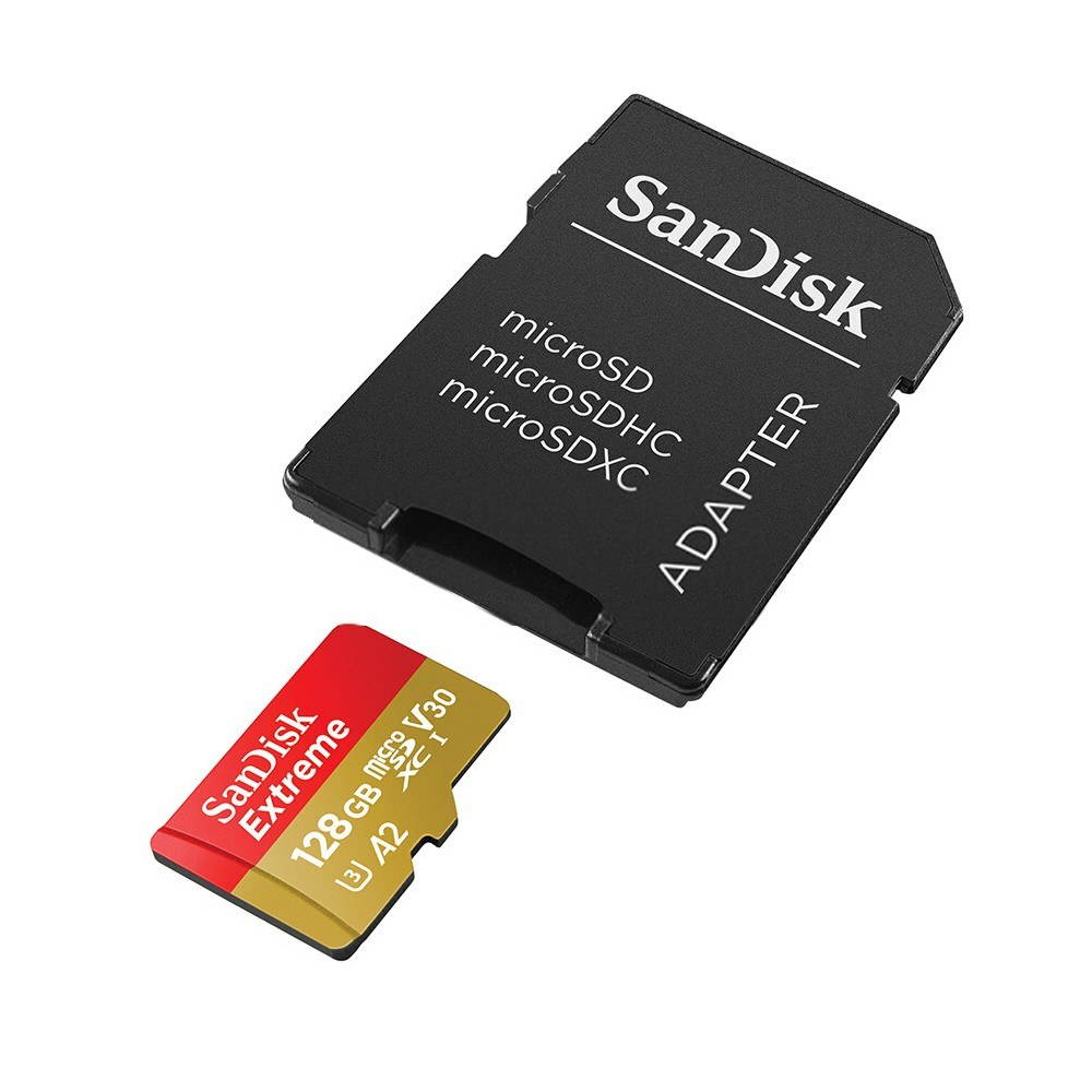 Genuine Original SanDisk Extreme MicroSD Card SQXNE 32G/128GB/256GB 100M A1 TF Card U3 C10 A1 V30 4K Memory Card Super Fast Speed 100MB/s Read 60MB/s Write