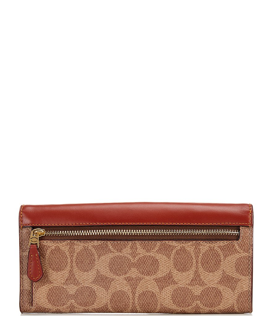 COACH Signature Wyn Colorblock Wallet