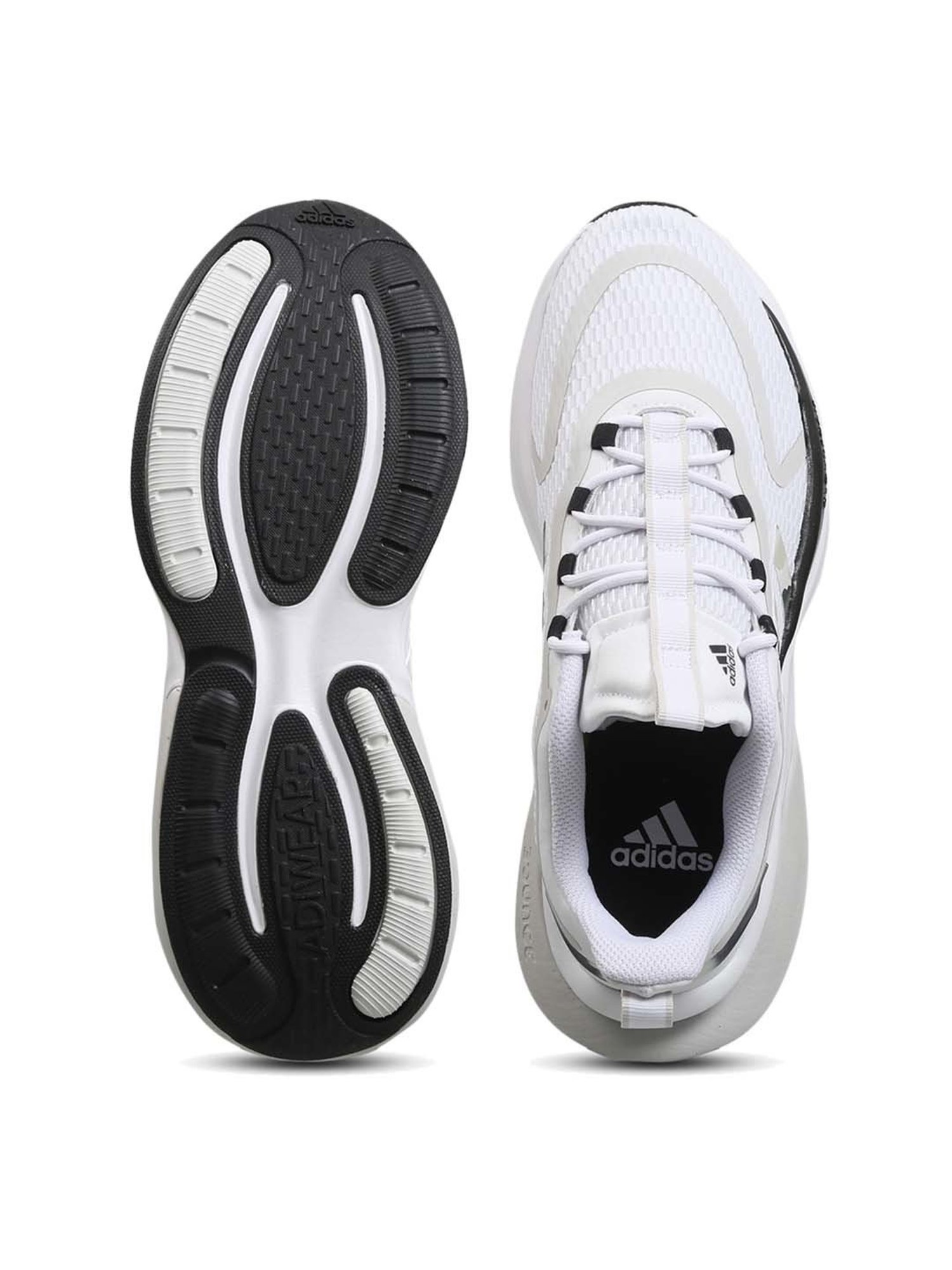 Adidas Men's APLHA White Running Shoes