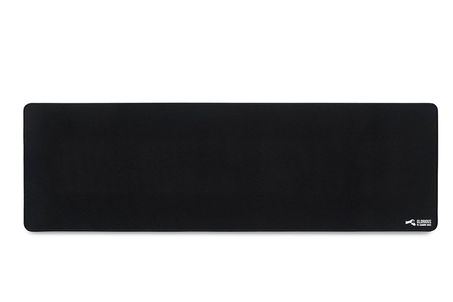Glorious High Quality Gaming Mouse Mat / Pad - Thick , Large, Stitched Edges, 2mm thick Mousepad | 11"x13"x0.08" , Smooth cloth surface,Non-slip rubber base, Anti-Fraying stitched