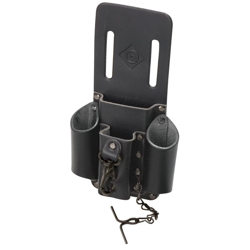 Greenlee 52024823 Heavy-Duty 4-Pocket Leather Pouch