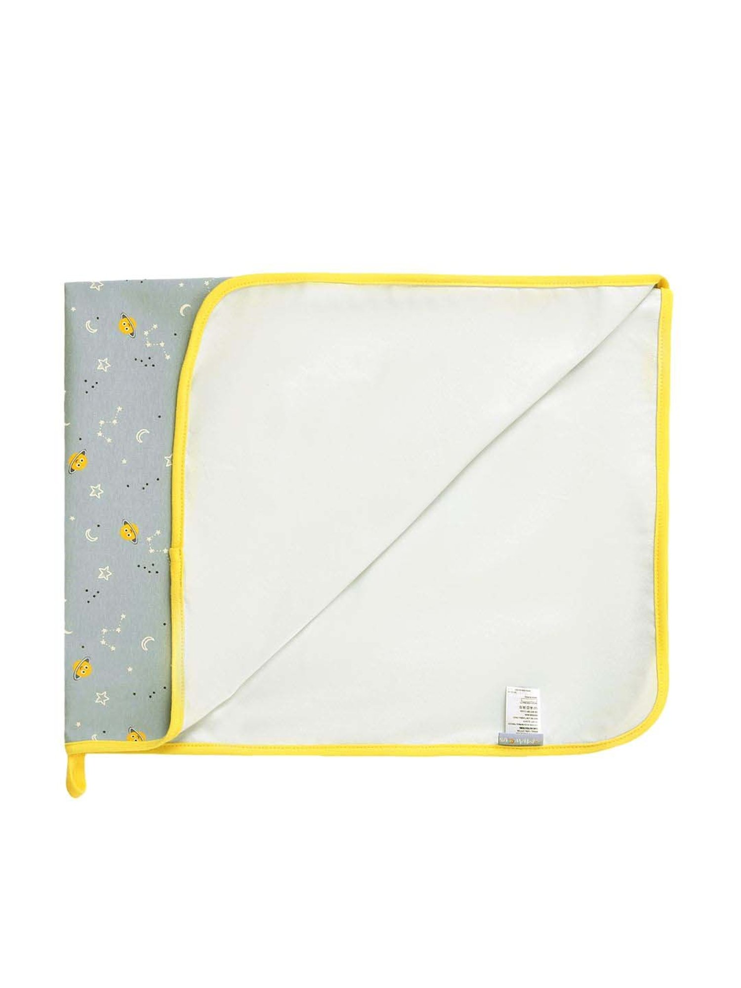 MiArcus Green Polyester 180 GSM Mattress Protectors (0-12 Month) - Set of 1