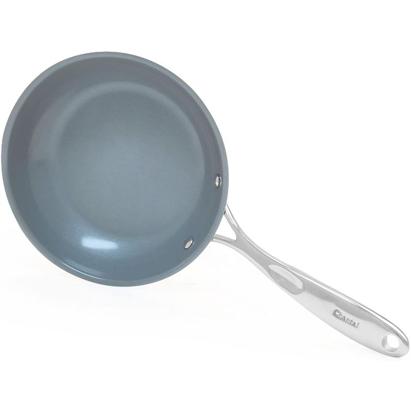 Chantal Induction 21 Steel 8-Inch Fry Pan with Ceramic Coating