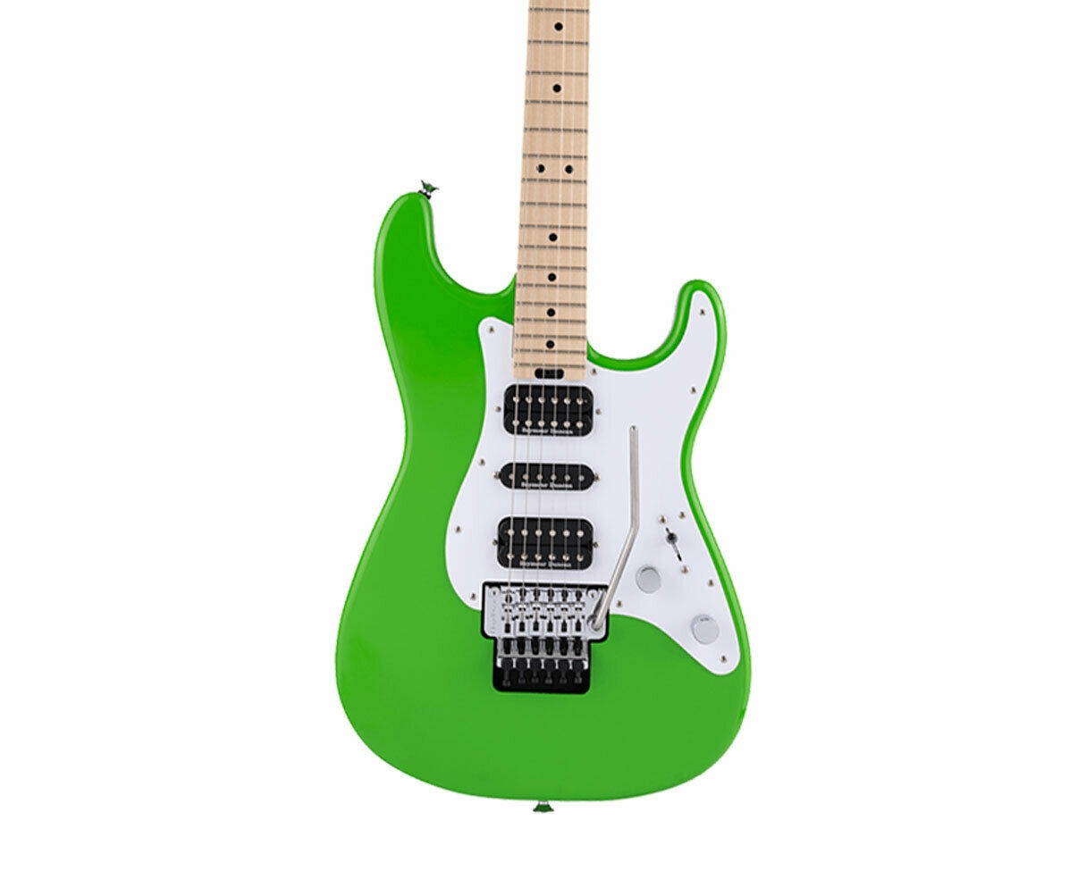 Charvel Pro-Mod So-Cal Style 1 HSH FR M Maple FB Slime Green