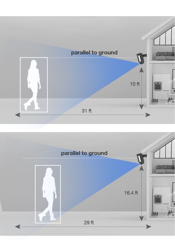 WiFi Security Camera Outdoor,1080P Colorful Night Vision Outside Security Camera System,Home IP Camera with 9.8ft Power Cord,Motion Detection, 2 Way Audio, Siren Alarm