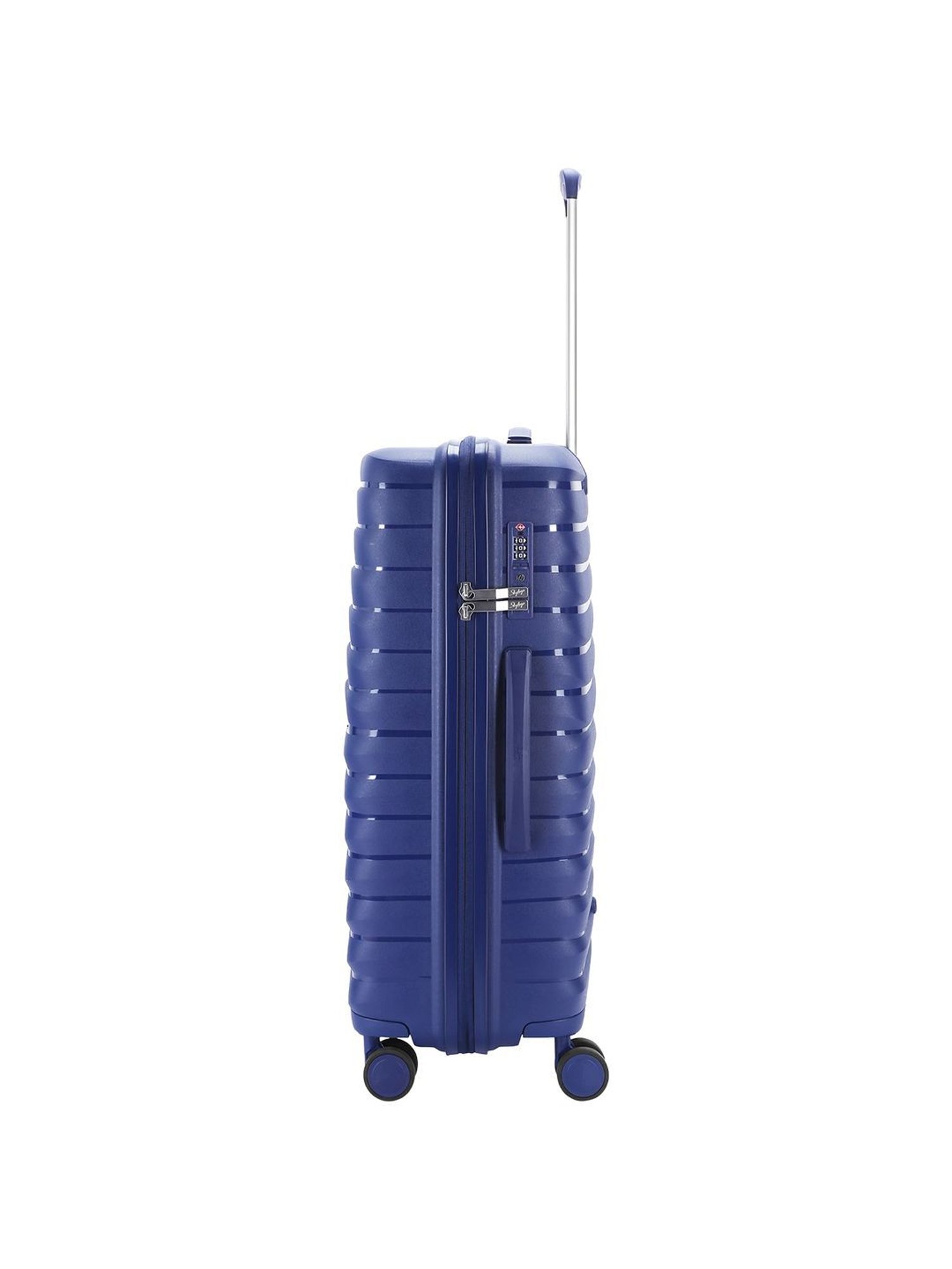Skybags FLOAT Blue 8 Wheels Hard Cabin Trolley Bag 45.5