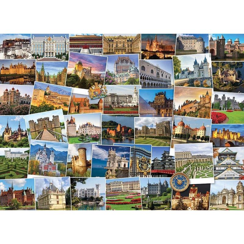Eurographics Inc. Castles & Palaces Globetrotter 1000 Piece Jigsaw Puzzle