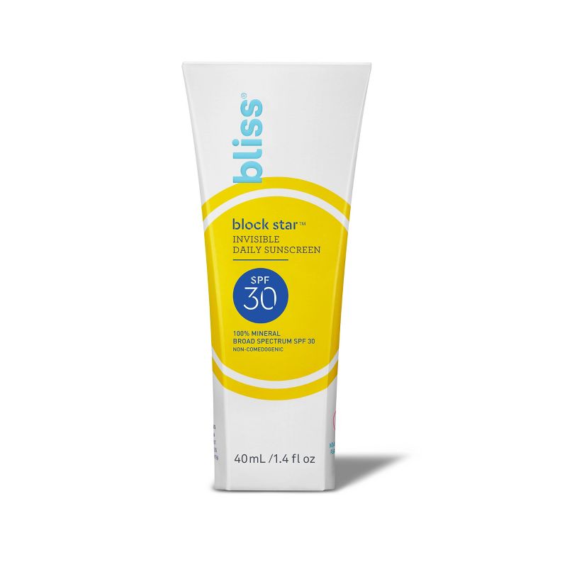 bliss Block Star Invisible Daily Sunscreen - 1.4 fl oz