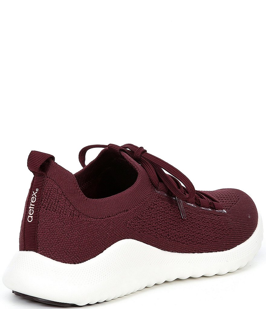Aetrex Carly Knit Lace-Up Sneakers