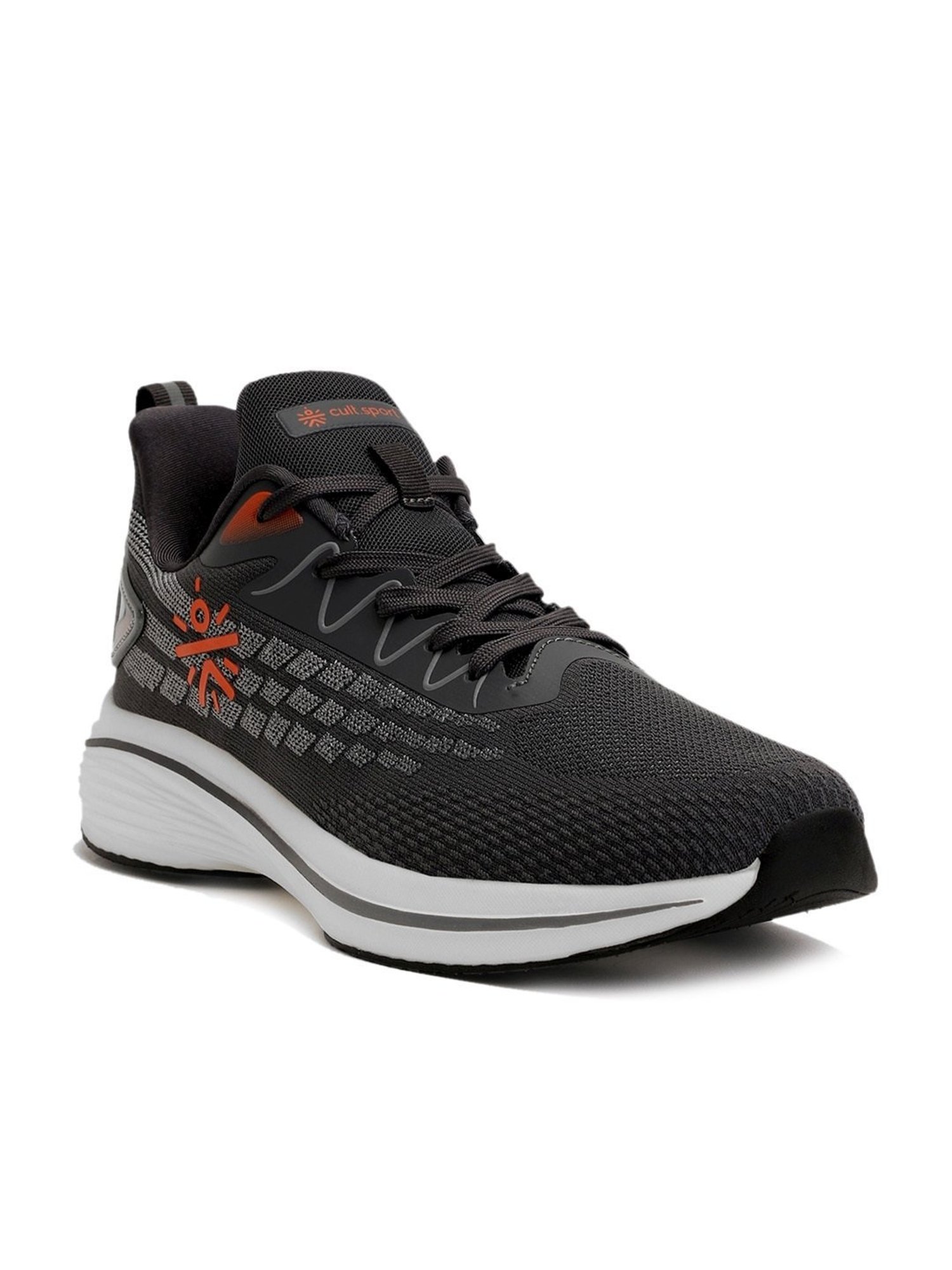 Cultsport Men's Active Dark Grey Running Shoes