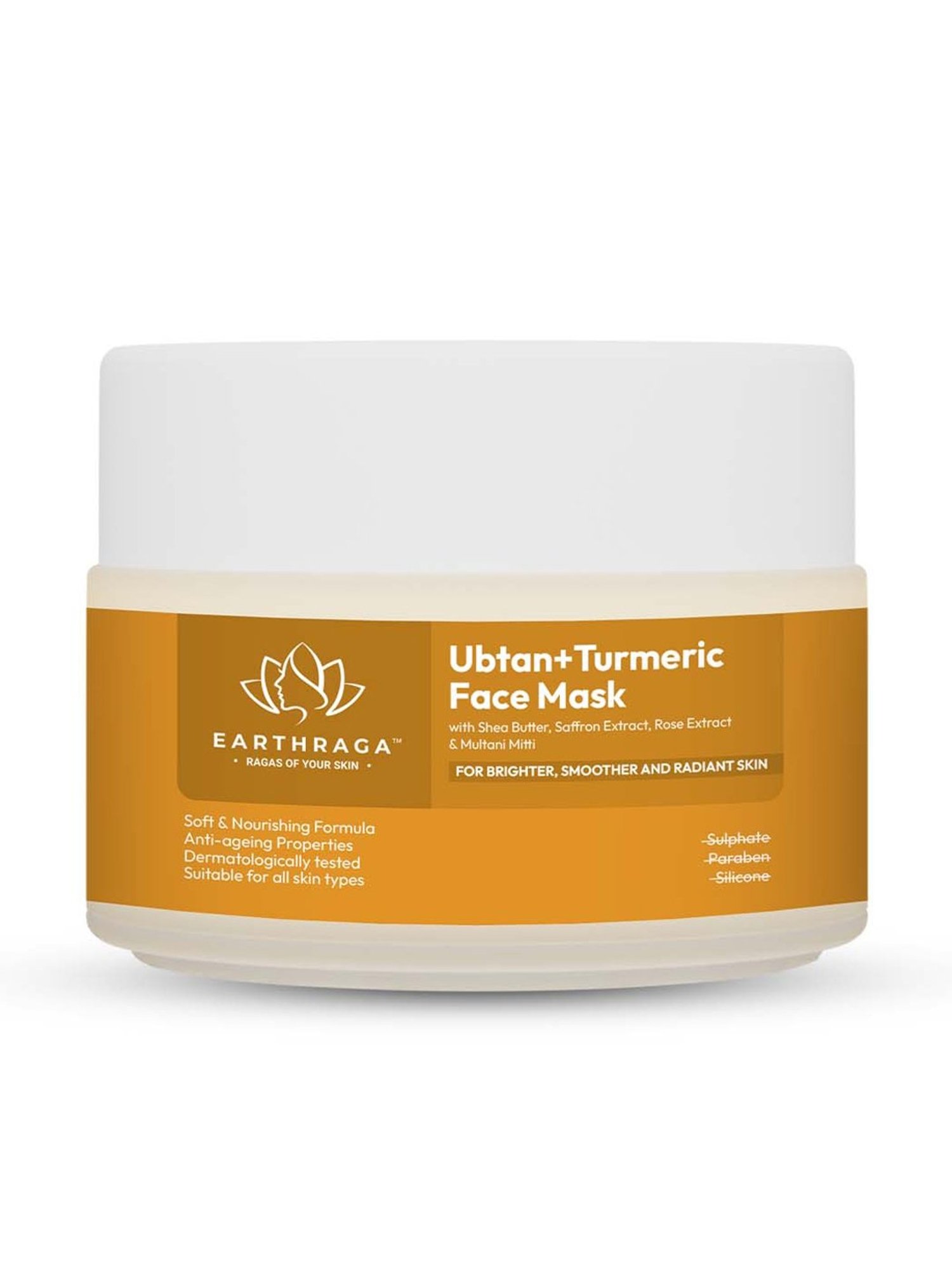 Earthraga Ubtan + Turmeric Face Mask - 100 gm