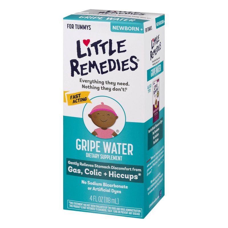 Little Remedies Gripe Water for Gas Colic or Hiccups - 4 fl oz
