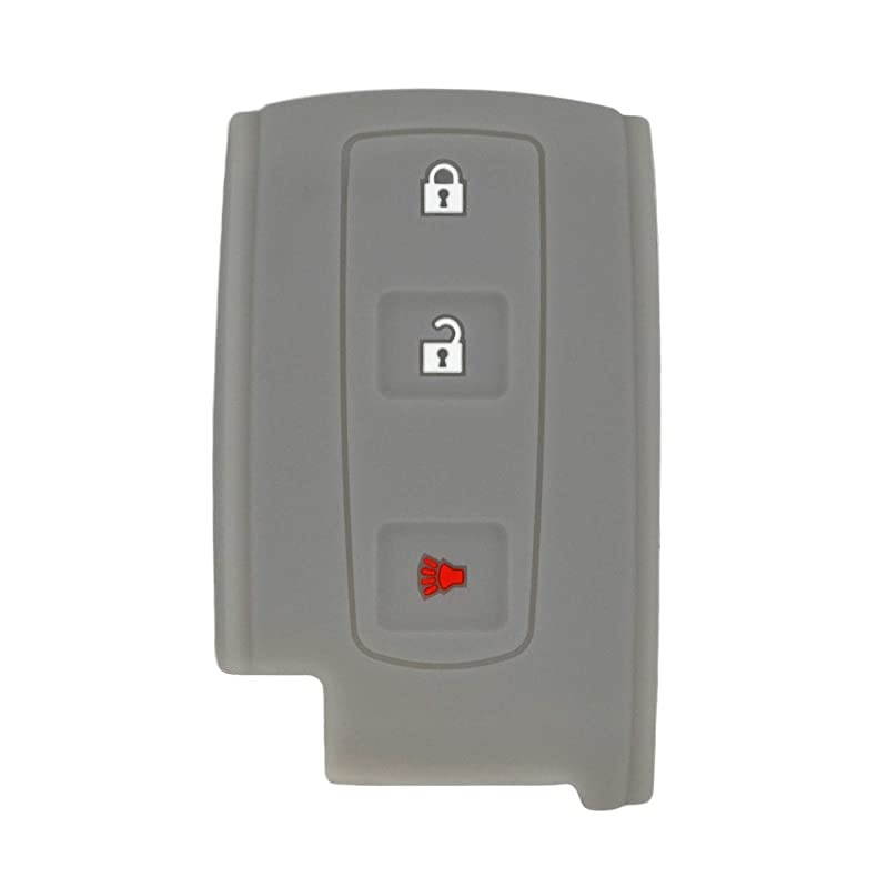 Protective Silicone Rubber Keyless Entry Remote Fob Case Skin Cover for select 3 Button Toyota Remote Remotes FCC ID MOZB31EG / MOZB21TG