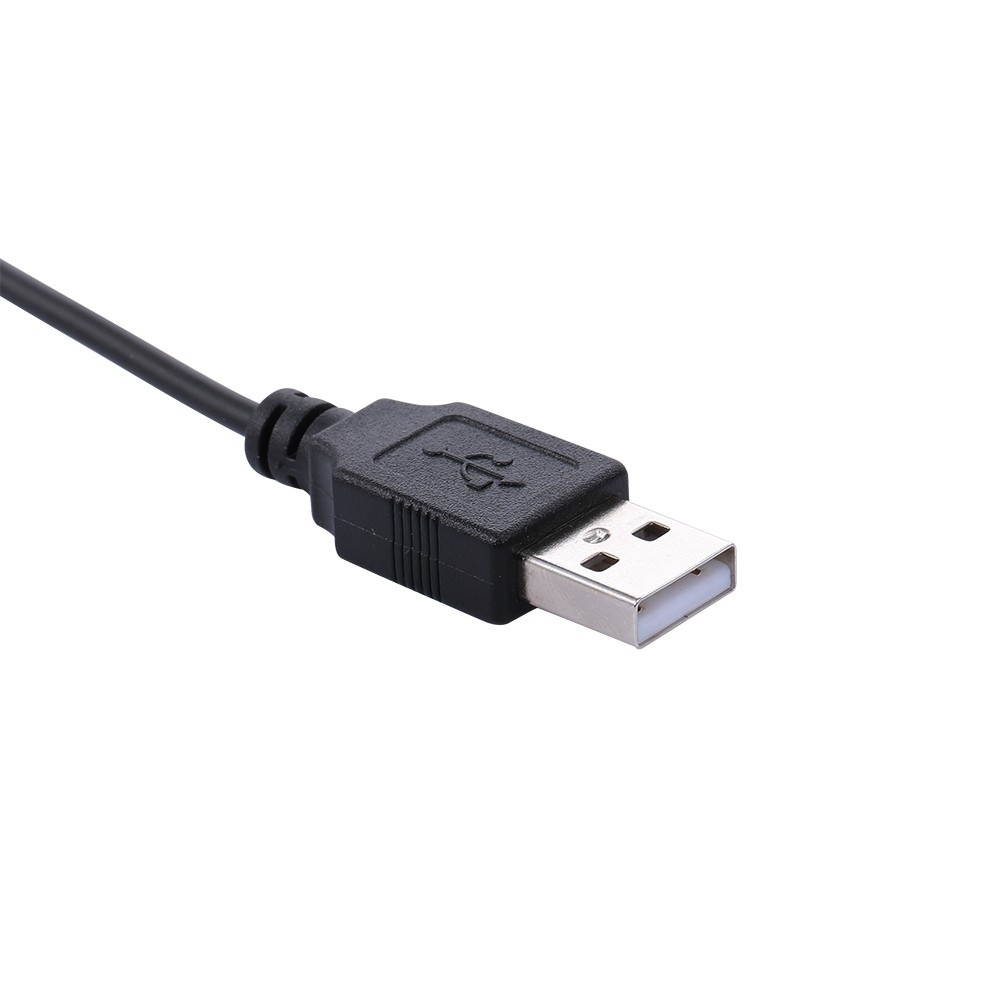 USB Male to DC 3.5 x 1.1 Female Power Cable Spring Power Line for PC Computer