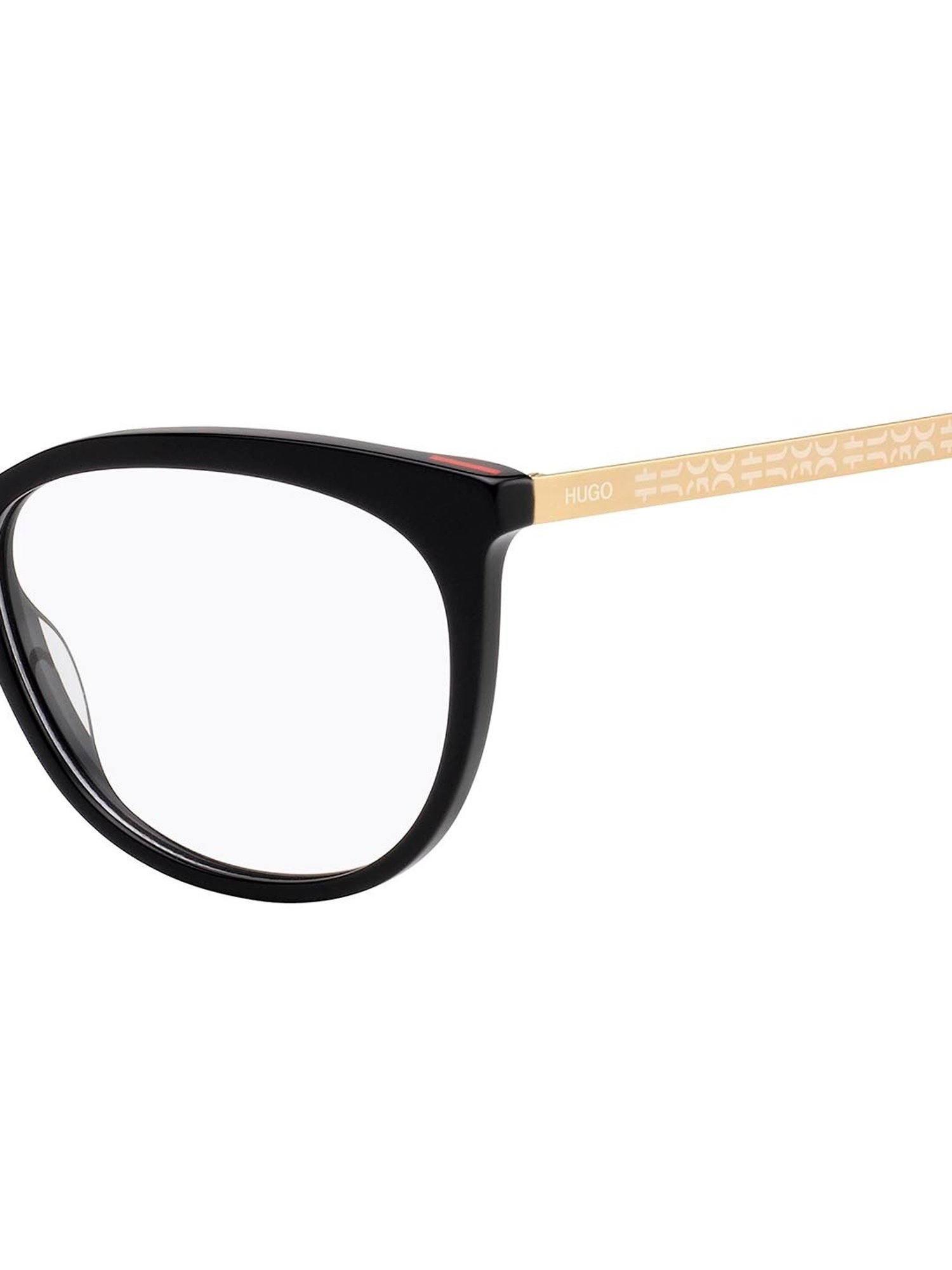 HUGO Black Cat Eye Eye Frames for Women