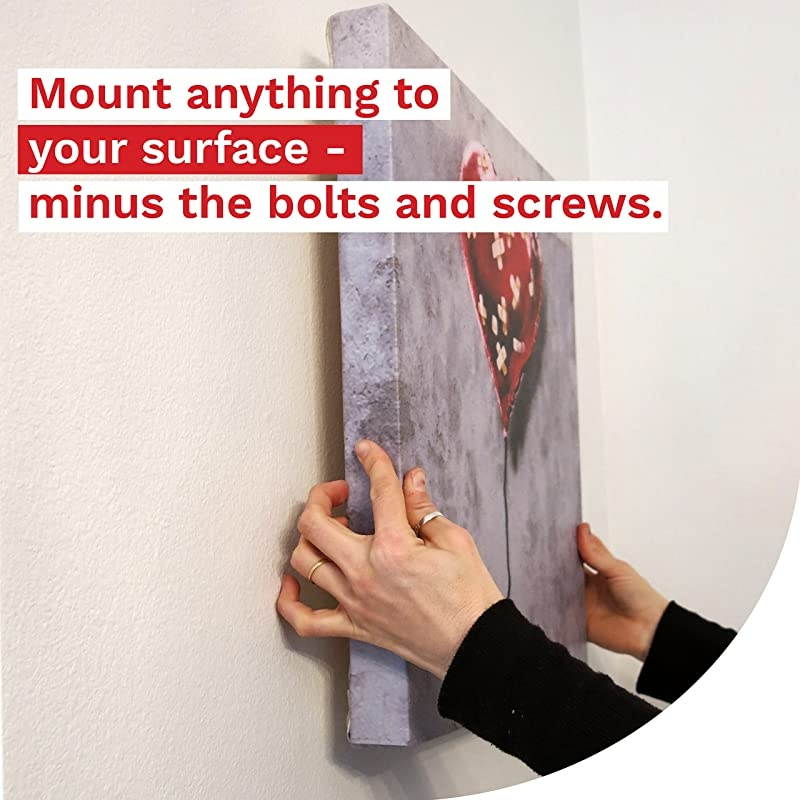 Double Sided Acrylic Mounting Tape Removable, Clear, 1-Inch x 450-Inch, Weatherproof Adhesive for Brick, Walls- Indoor and Outdoor Applications