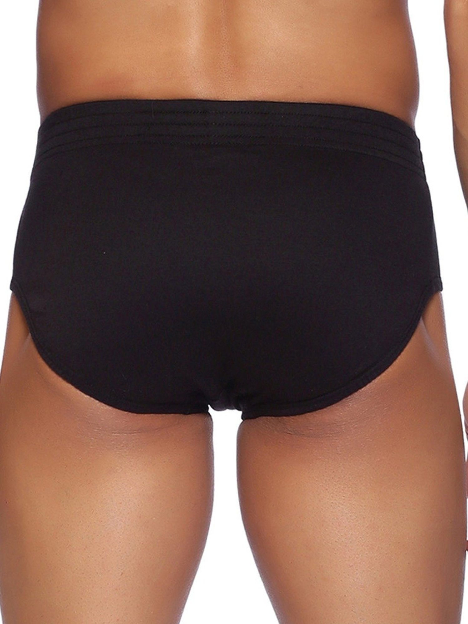 Omtex Men's Sports Cricket Special Brief (Black) Size - 2XL