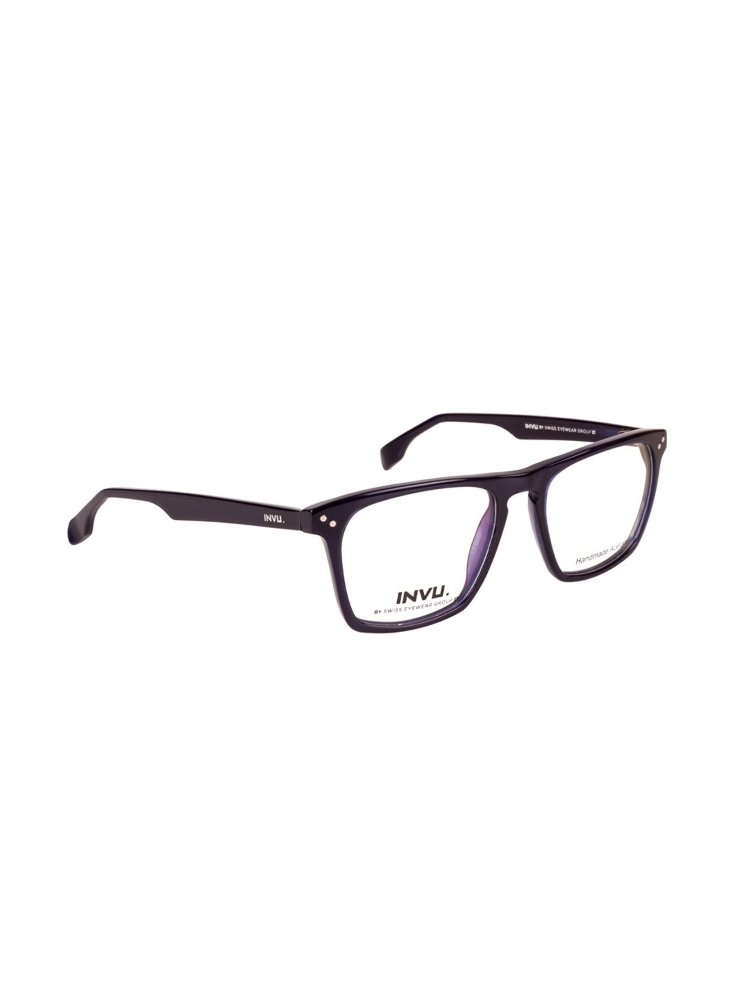 INVU A4015C Navy Full Rim Square Frame