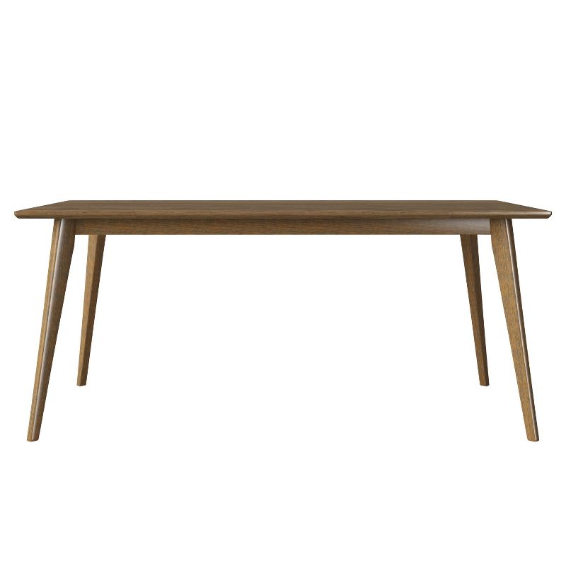 5pc Sampat Dining Table and Chairs Set Walnut/Smoke Gray - Handy Living