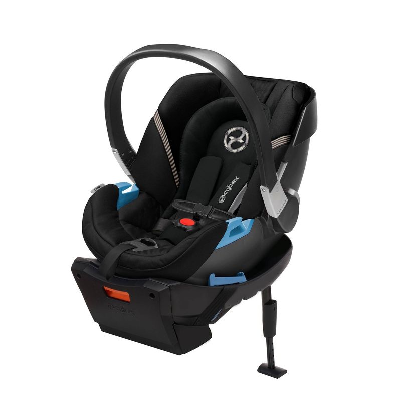 Cybex Eezy S+2 Travel System with Aton 2 Infant Car Seat - Deep Black