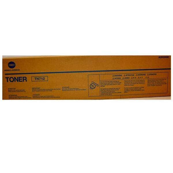 KONICA MINOLTA TN-712 Black Original Toner (40,800 Yield)