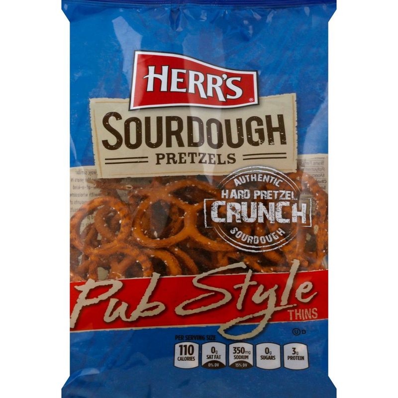 Herr's Whole Grain Pretzel Sticks - 10oz
