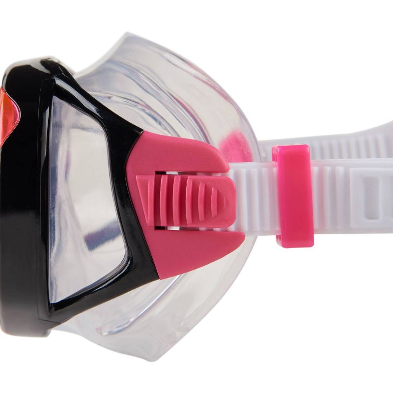 Speedo Junior Reefscout MS Snorkel Set - Black/Clear